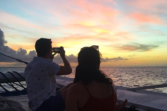 2 Hour Champagne Sunset Cruise from Grace Bay, Providenciales (Adult Only) - Watching the sun melt into the sea