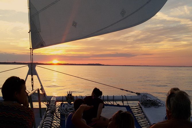 2 Hour Private Sunset Catamaran Sailing Charter from Grace Bay, Providenciales - Cruising Past Grace Bay and the Uninhabited Cays