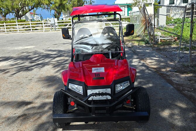 2 Seater Side by Side Guided Adventure Tour in Grand Turk - Cockburn Town in a 20-minute stop
