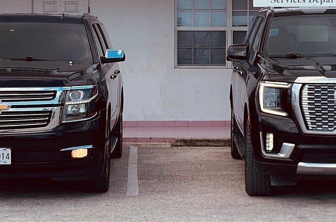 2JAYS VIP Transportation – Airport Private SUV Transfer {one way} - The 10 to 25 minute trip to the airport
