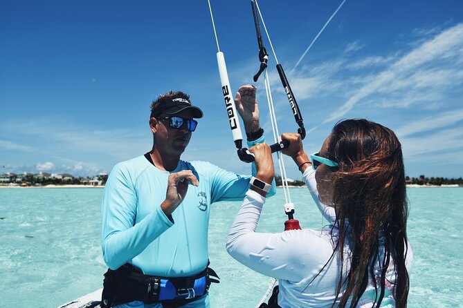 3 hours Private Kiteboarding Beginner Lesson - Two and a half hours in the turquoise water