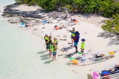 3HR Clear Kayak Mangrove and iguana island Tour in Leeward