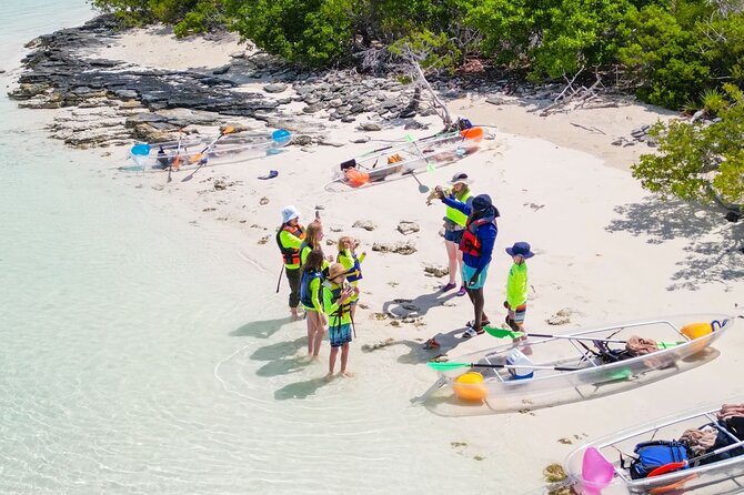 3HR Clear Kayak Mangrove and iguana island Tour in Leeward - Wind and currents can make paddling hard