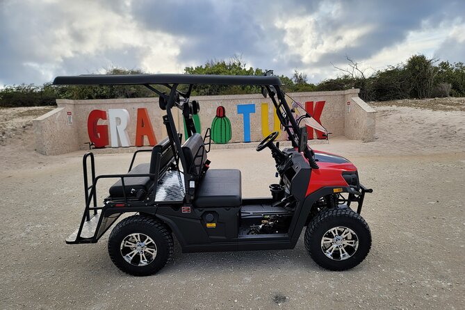 4Seater UTV Golf Cart in Grand Turk - Why a golf cart works well on Grand Turk