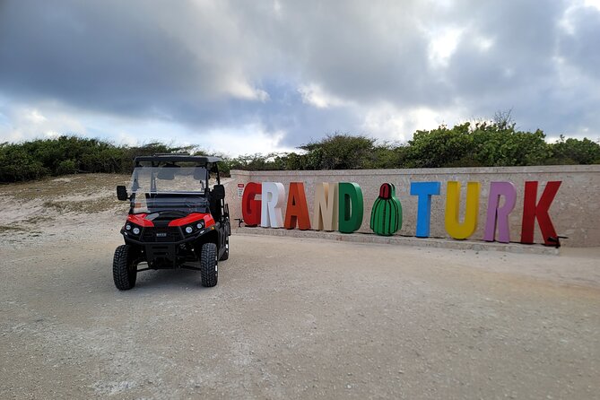 4Seater UTV Golf Cart in Grand Turk - The main drawback: distance, heat, and mobility