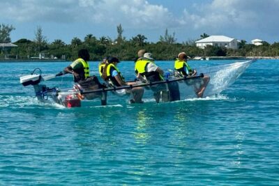 6-Passenger Motorized Clear Kayak Mangrove Tour in Providenciales