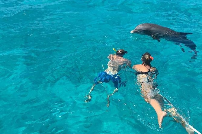 7 Hour Private Catamaran Sail, Snorkel and Beach BBQ Grace Bay, Providenciales - Leaving Grace Bay at 9:30
