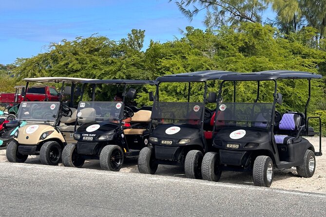 BMC Rentals -Golf Carts & Jeep Wrangler in Grand Turks - A natural one-day route around Grand Turk
