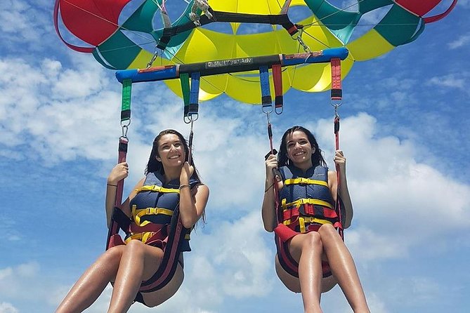 Capt Marvin Watersports / Parasail - Private Tour - A calm 500-foot view of Turks and Caicos