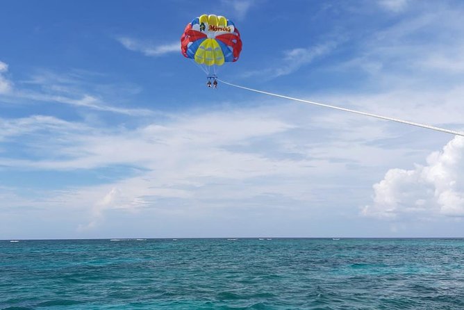 Capt Marvin Watersports / Parasail - Public Tour - Families, nervous flyers, and first-time pairs