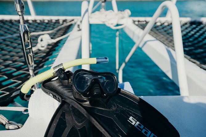 Deluxe Half-Day Snorkel Sail on Lady Grace Luxury Catamaran - Boarding Lady Grace at Grace Bay