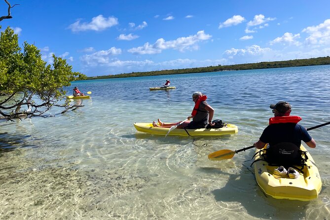 Full Day Clear Kayak Rental Grand Turk - Single, tandem, and youth kayak choices