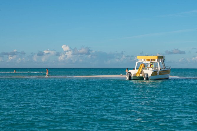 Full Day Private Boat Charter at Grace Bay, Providenciales - Half Moon Bay and the sandy-island stops