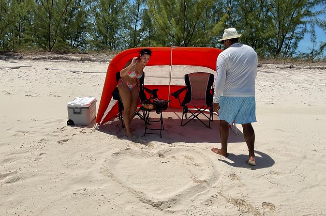 Full-Day Private Island Getaway in the Turks and Caicos Islands - The crew can make or break a private outing
