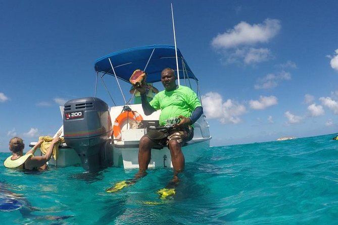 Gibbs Cay Stingray and Conch Dive Adventure - Who will enjoy this Grand Turk outing most?