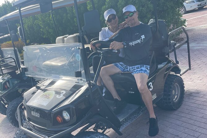 Grand Turk Golf Cart Rentals (CACTUS CARTS) - A practical Grand Turk route for one day