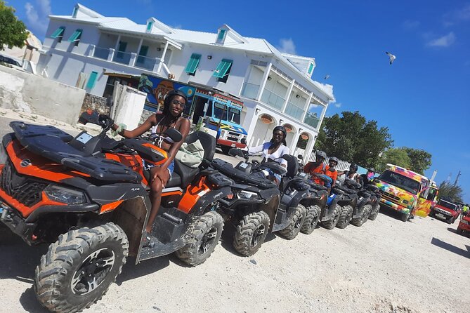 GRAND TURK: Luxury ATV Adventure Tour - Getting Comfortable on the Automatic ATV