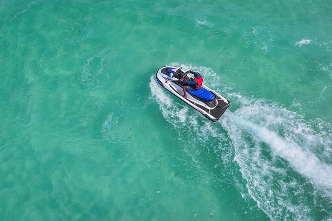Jet Ski Adventure in Crystal Waters of Turks and Caicos - The one-hour format and its value at $159