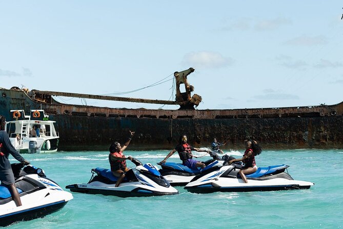 Jet Ski Adventure in Crystal Waters of Turks and Caicos - Who will enjoy this most
