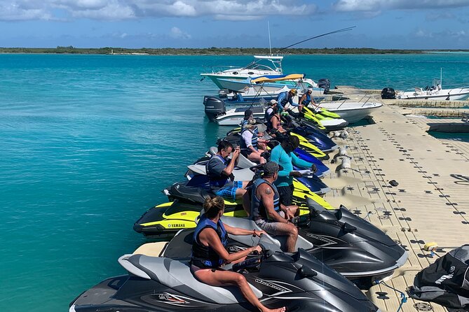 Jet Skiing around La famille ship and smaller pristine cays - Weather, cancellations, and practical planning