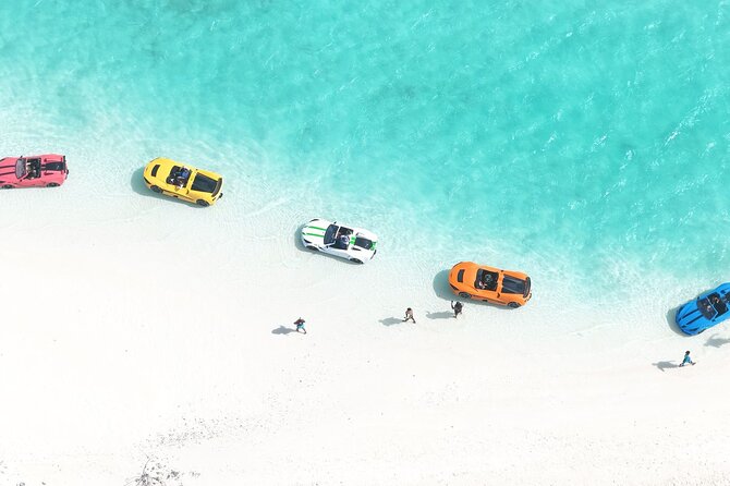 JetCar Drone Photo Video Shoot experience in Turks Caicos - Staff, Guidance, and Birthday Sessions