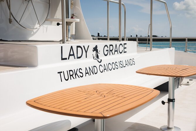 Lady Grace Signature Catamaran Sunset Sail from Ritz-Carlton - From Ritz-Carlton check-in to the first champagne flute