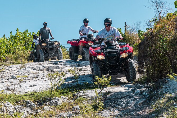 Lets Ride Adventures ATV Tour in Grand Turk - Beach Riding and the First Stop