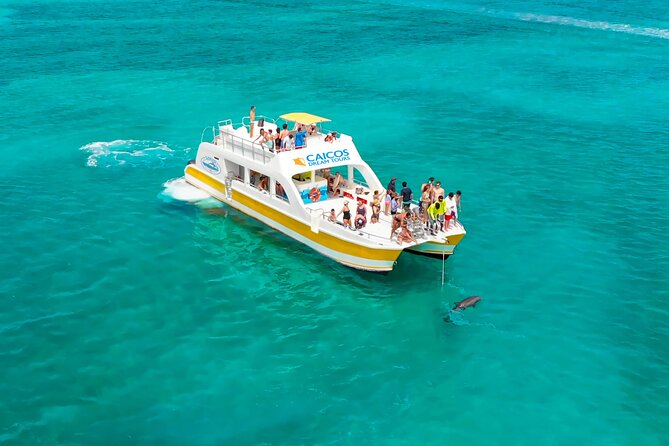 Morning Half Day Cruise from Providenciales with Snorkeling and Iguana Island - Cruising along Grace Bay Beach