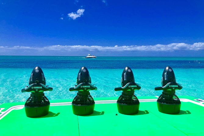 Private 4hr Parasail - Snorkel & Water-Sports Adventure, Turks and Caicos - Snorkeling after the flight