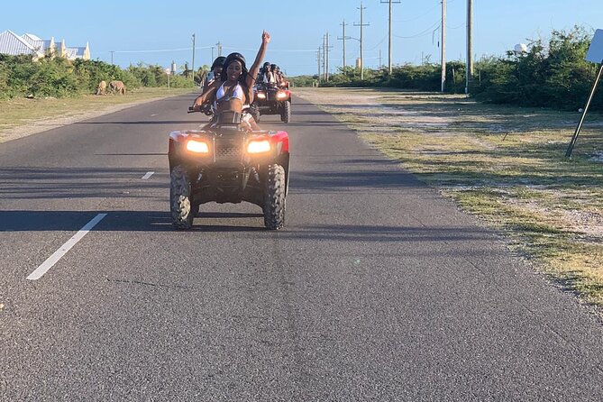 Private ATV Adventures at Island of Grand Turk - Fifty-Five Minutes Across Off-Road Terrain