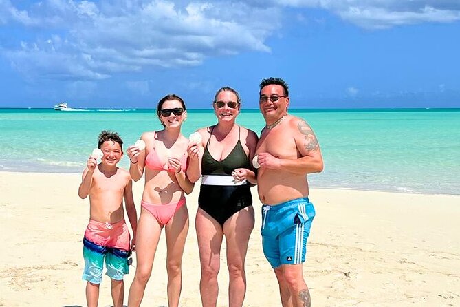 Private Boat Tour with Snorkeling, Island Hopping, and Noahs Ark - Leeward Beach and the floating bar at Noah’s Ark