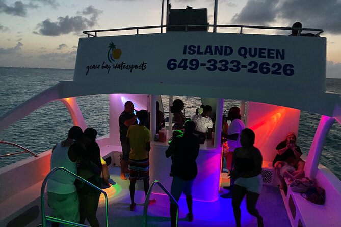 Private Catamaran Sunset Cruise in Turks and Caicos - A sunset swim in warm water
