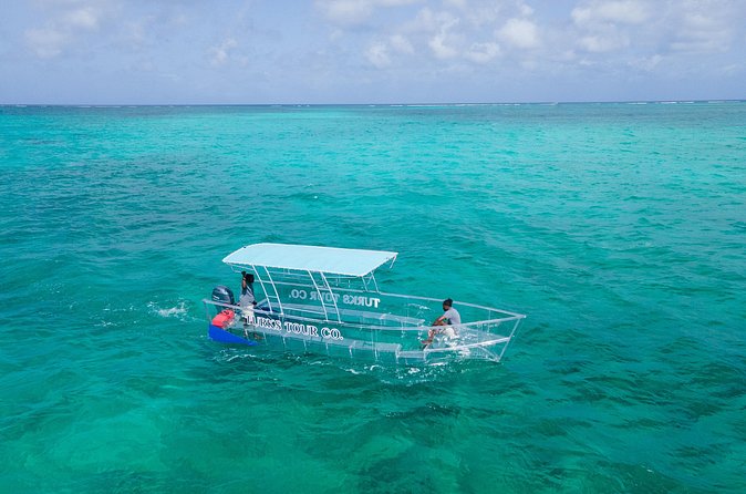 Private Clear Boat experience in Grace Bay - What the 75-minute trip feels like