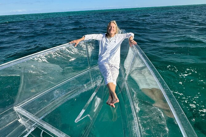 Private Clear Boat experience in Grace Bay - The guides and the small touches