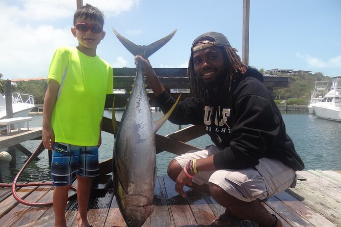 Private Deep Sea Fishing 1/2 Day morning on"Angler Management" - A swim or snorkel break between fishing sessions