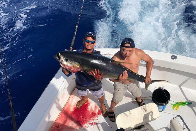 Private Deep Sea Fishing 1/2 Day morning on"Angler Management" - Who will enjoy this morning most?