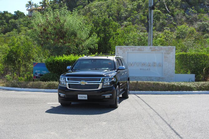 Private Luxury SUV Transfer Providenciales Airport (ONE WAY) - Booking details and cancellation timing
