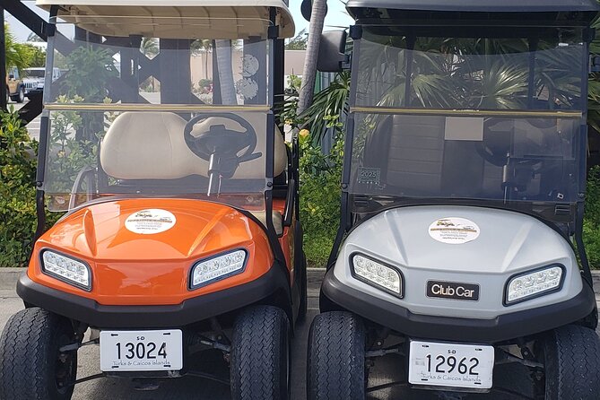 PRJ Golf cart rental in Grand Turk - Walking from the ship to the pickup point