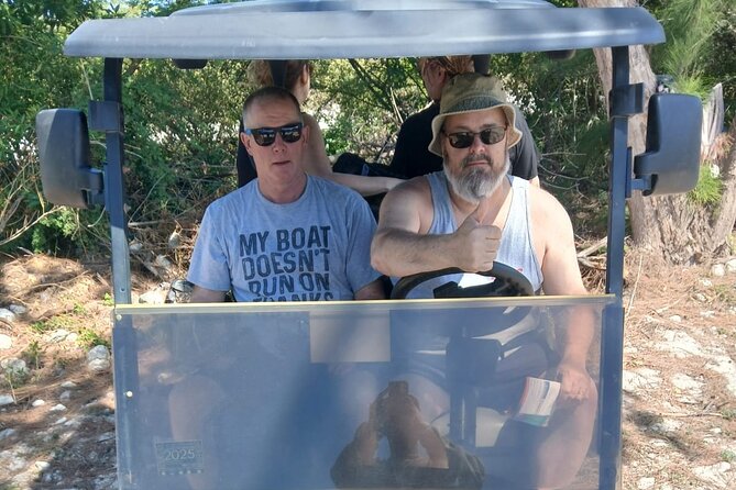 PRJ Golf cart rental in Grand Turk - Cart comfort, speed, and condition