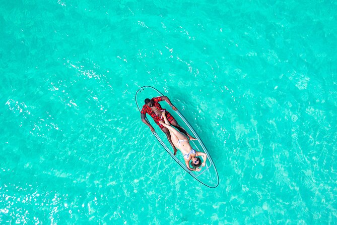 Romantic Clear Kayak Drone Photoshoot for Couples Turks & Caicos - Key details before you book