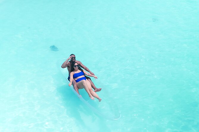 Romantic Clear Kayak Drone Photoshoot for Couples Turks & Caicos - Why this is more than a kayak rental