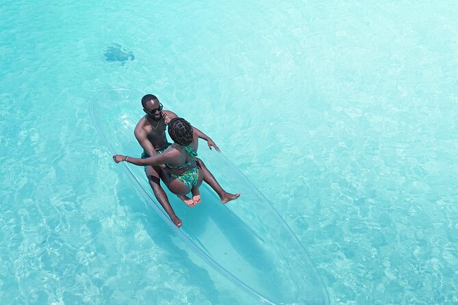 Romantic Clear Kayak Drone Photoshoot for Couples Turks & Caicos - Who will enjoy this most