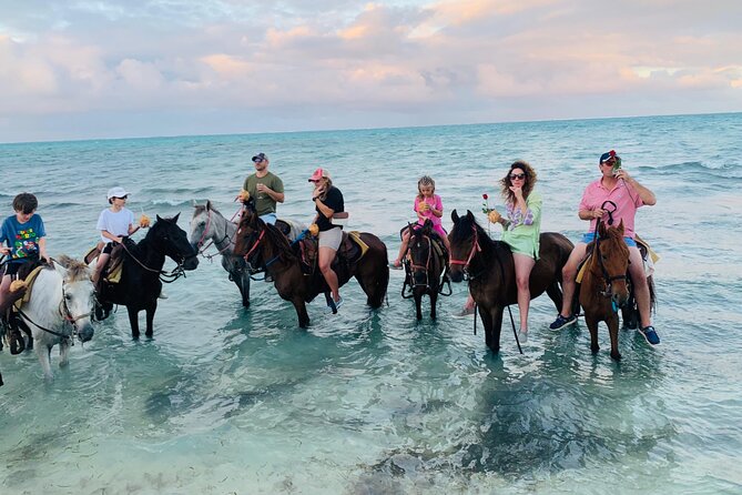 Small Group Horseback Riding Adventure in Caicos Islands - What the guides add to a one-hour experience