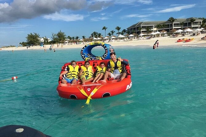 Tubing on grace bay beach Turks and caicos islands - Meeting the Crew on Grace Bay Beach