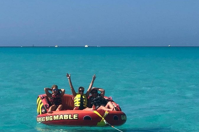 Tubing Watersport Adventure Ride Grace Bay Turks and Caicos - Salt water, spray, and the right things to bring
