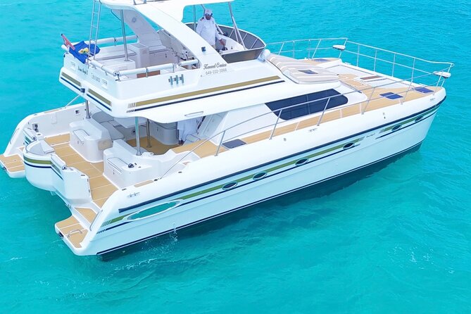 Turks and Caicos Full-Day Luxury Private Yacht Charter - Afternoon Choices: Another Island or the Floating Party Island
