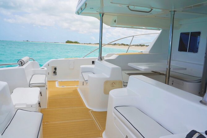 Turks and Caicos Full-Day Luxury Private Yacht Charter - Open Bar, Food, and What Is Actually Included