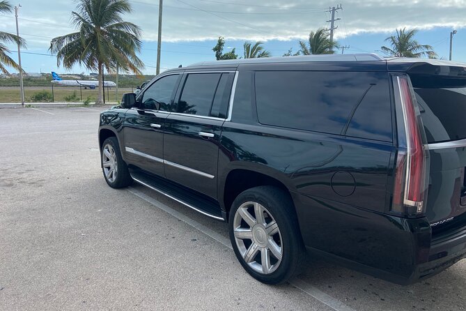 Turks and Caicos Private SUV And VIP Airport Transportation - Leaving Providenciales Airport Without the Taxi Scramble