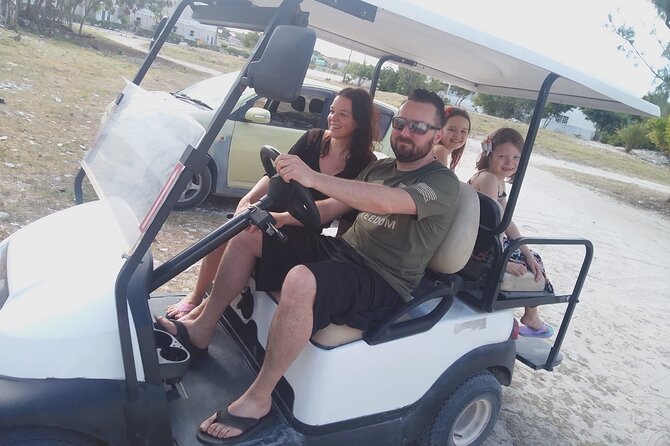 Watkins UTV American Golf Cart Rentals - Finding the carts outside the cruise port